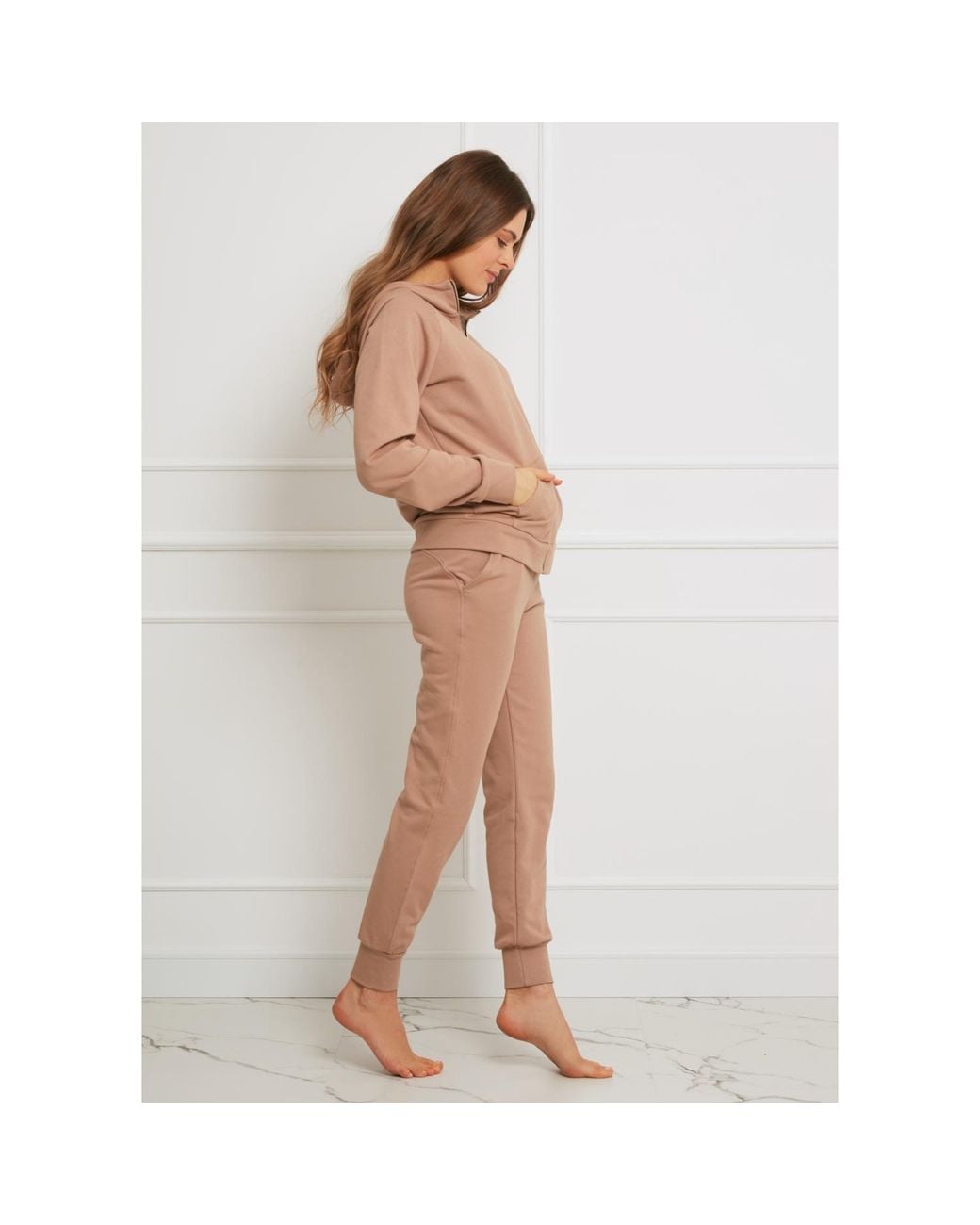 Oh!Zuza Natural Neutrals Cotton Joggers