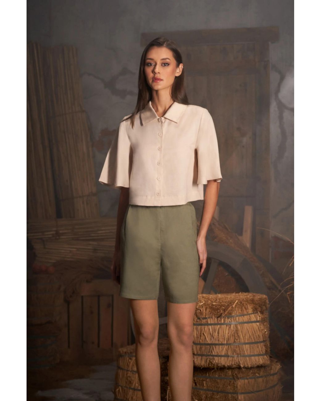 Ashita Fernandes Natural Neutrals Ambar Top – A Tribute To Effortless Elegance