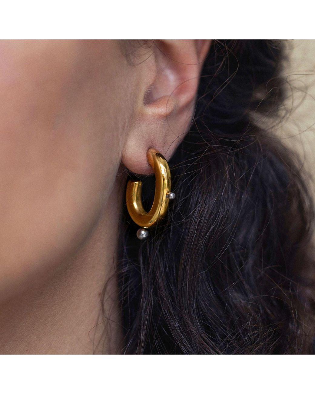 Kybele Studio Metallic Dazzling Earrings
