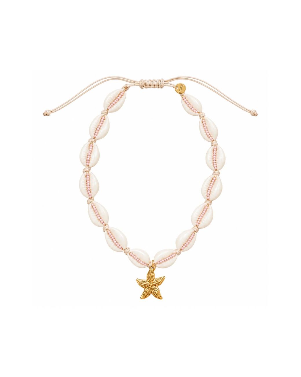 Lalinde Metallic Sand Star Choker