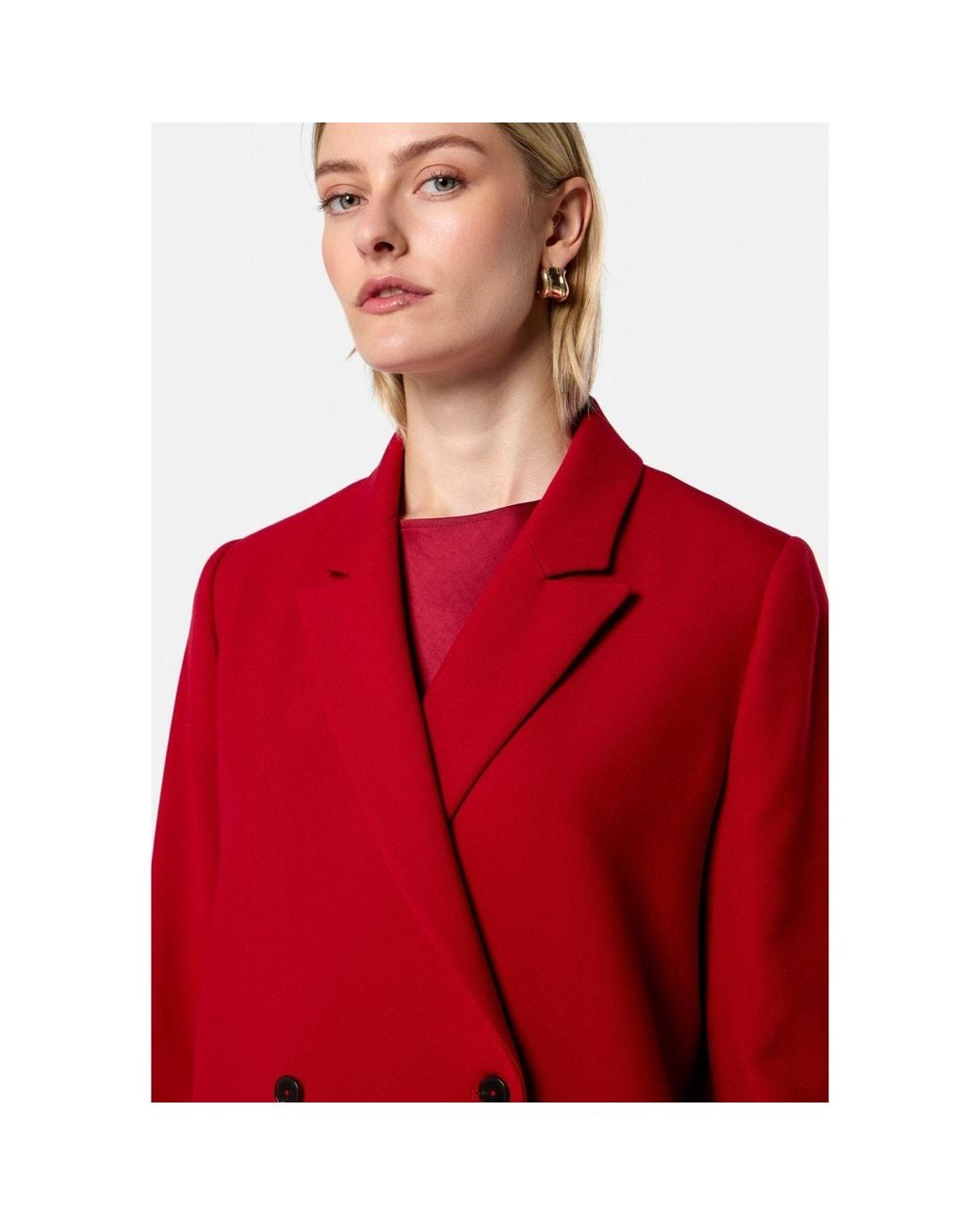 Helen Mcalinden Red Victoria Ruby Coat