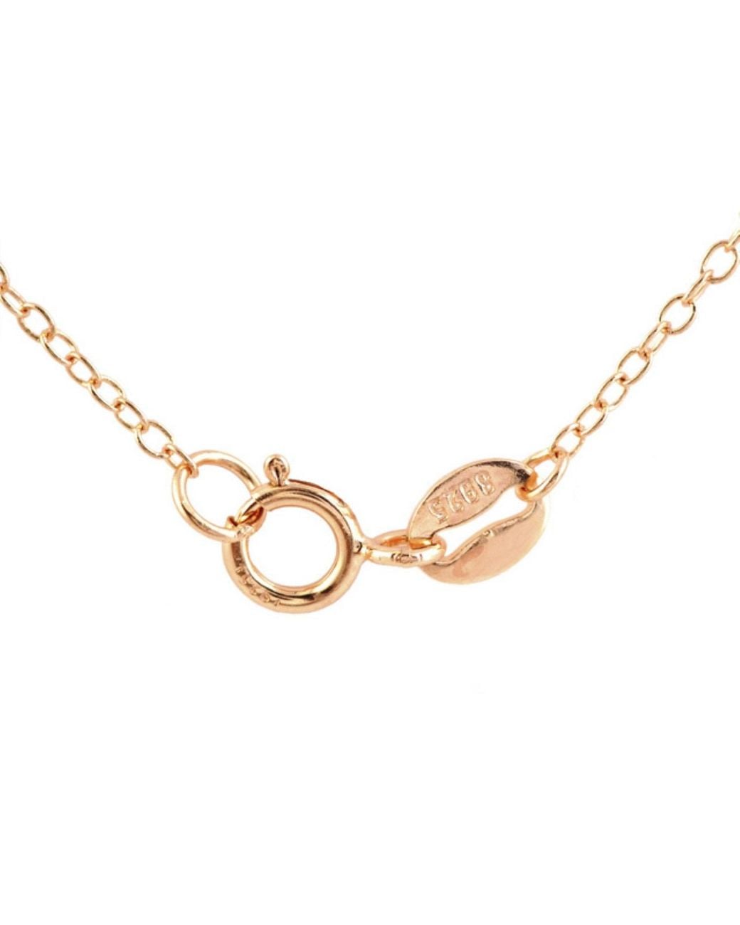 Genevive Jewelry Metallic Rose Sterling Rose Plated With Clear Cubic Zirconia Bracelet With Bow Design