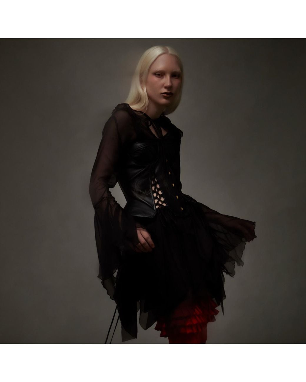 Paloma Lira Black Deadly Love Skirt