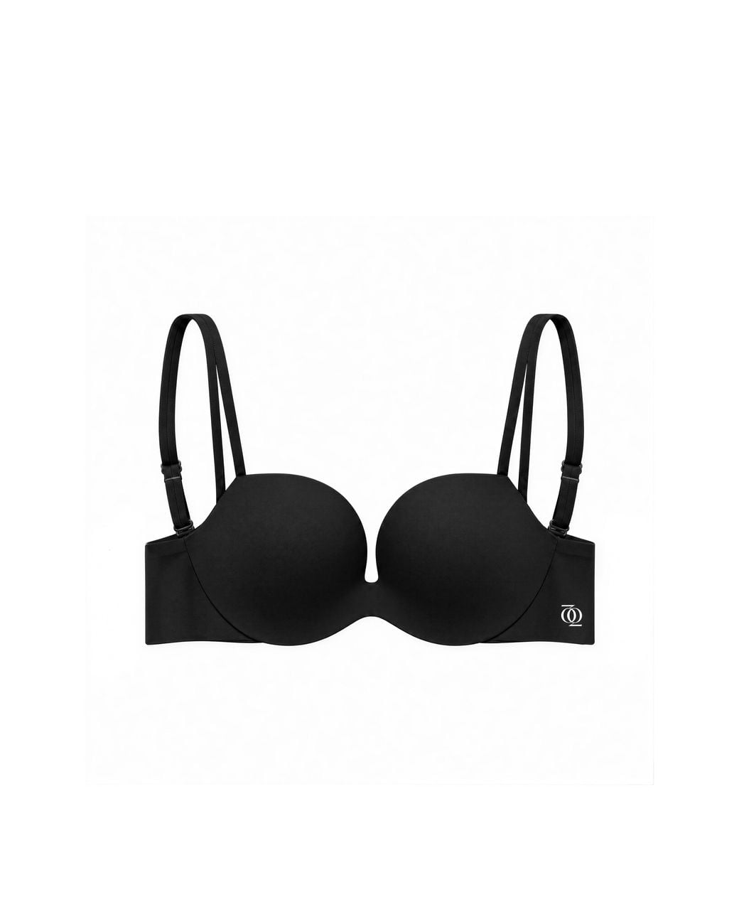 Second Skin Solution Black Second Skin Ultimate Wire-Free Push Up Bra