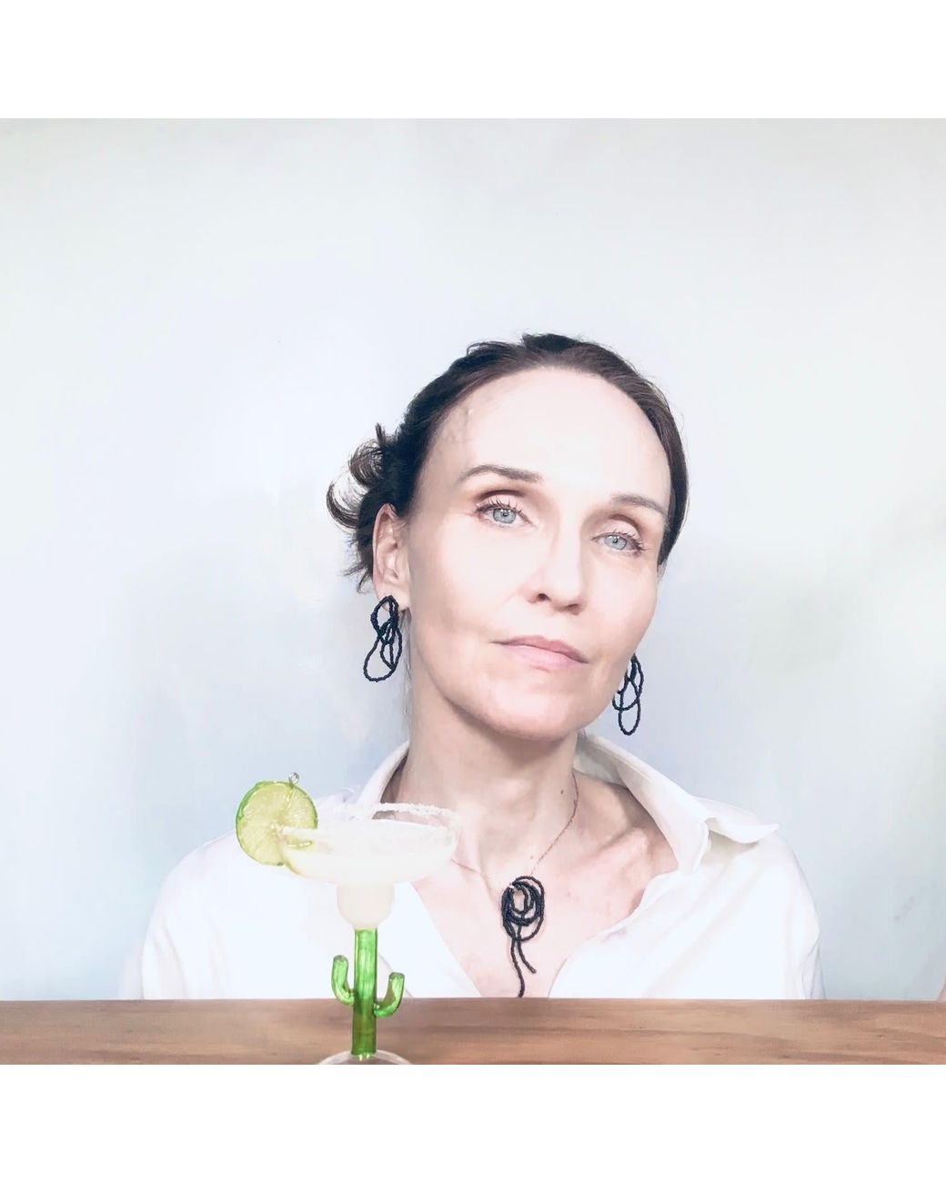 Dopamine Fix by Martina Nunez Blue Knot Now Earrings