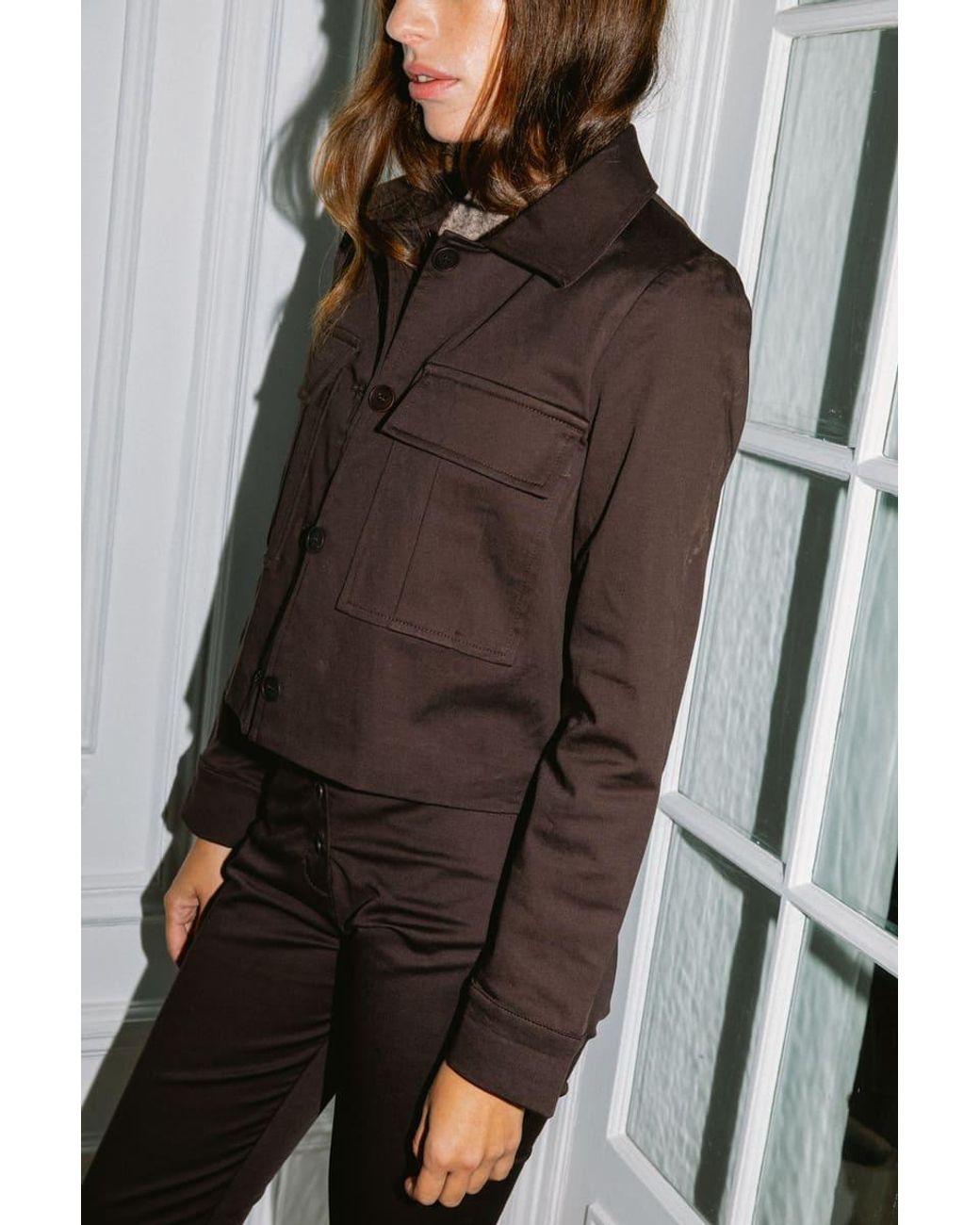 AVANI Apparel Brown Dahlia Jacket