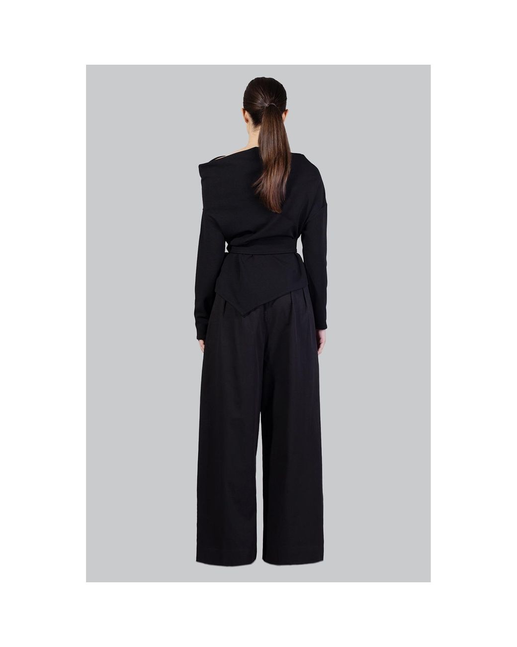 Meem Label Blue Theo Long Sleeved Top