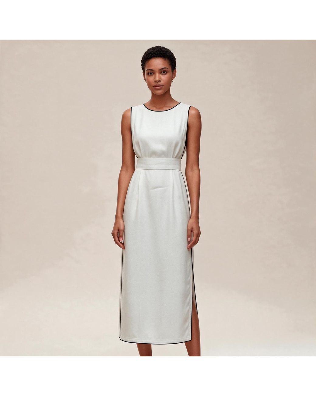 Kipépéo White Nora Dress