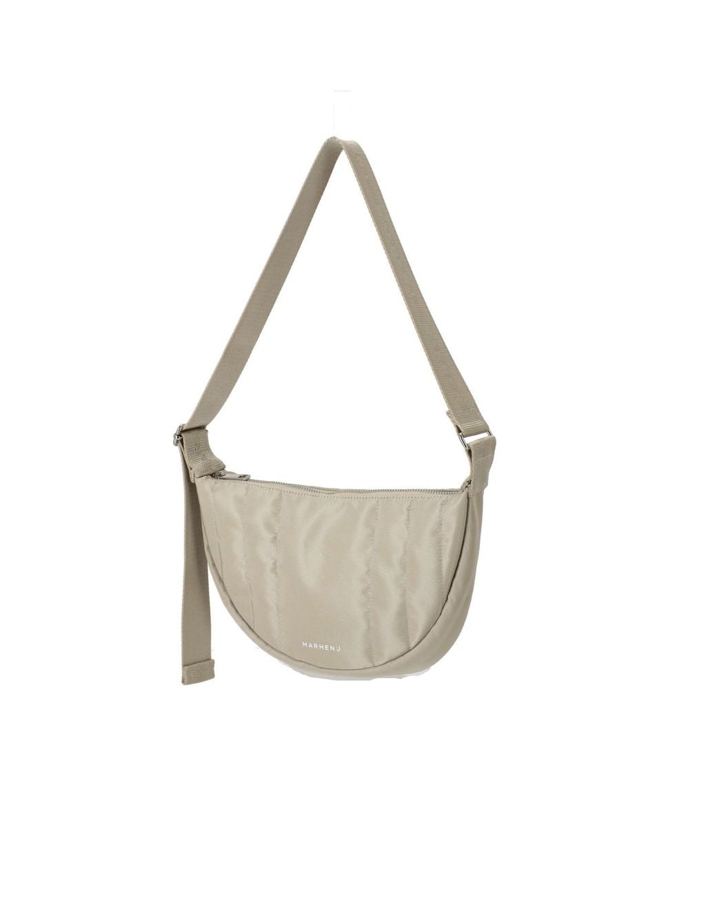 MARHEN.J Metallic Neutrals Recycled Nylon Hobo Bag