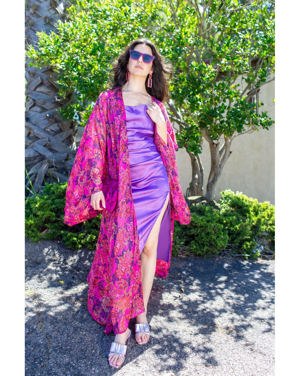 Jennafer Grace Red Orleans Kimono