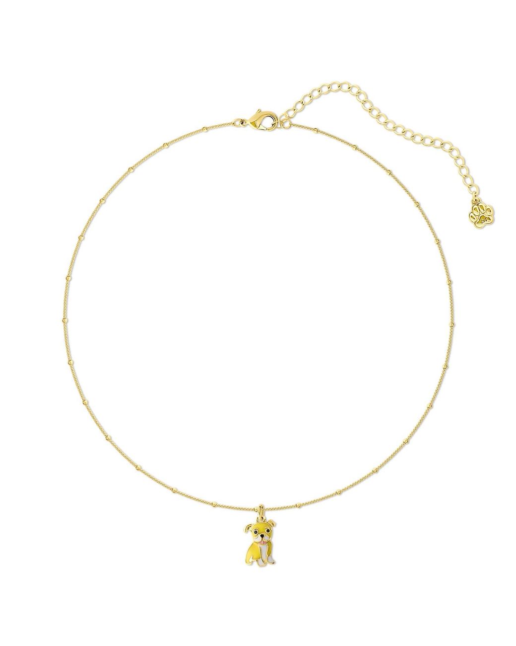 Cloud Haven Metallic Mini Bulldog Sweetie Pendant