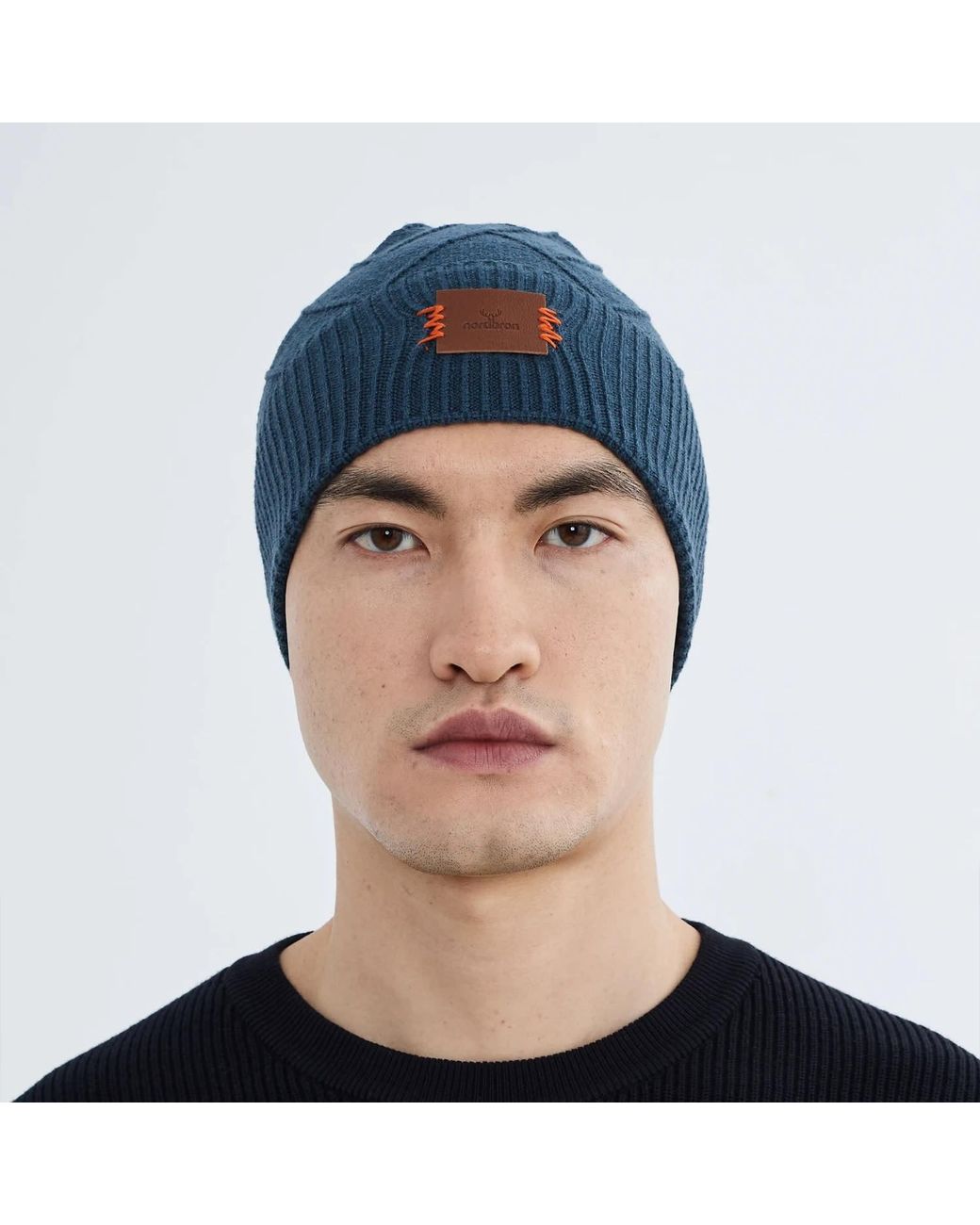 Norbron Blue Bonham Ocean Beanie for men