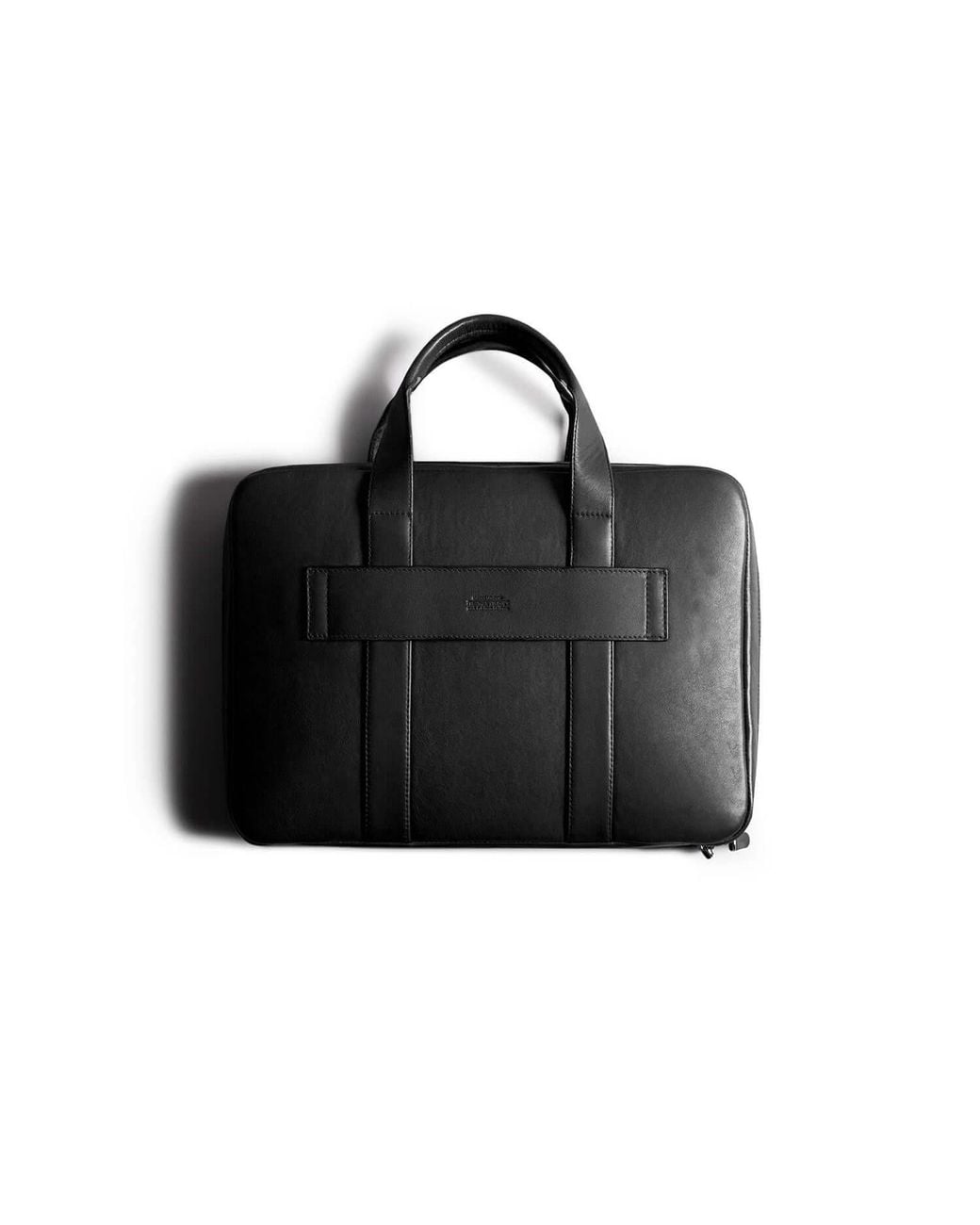 Harber London Black Laptop Briefcase for men