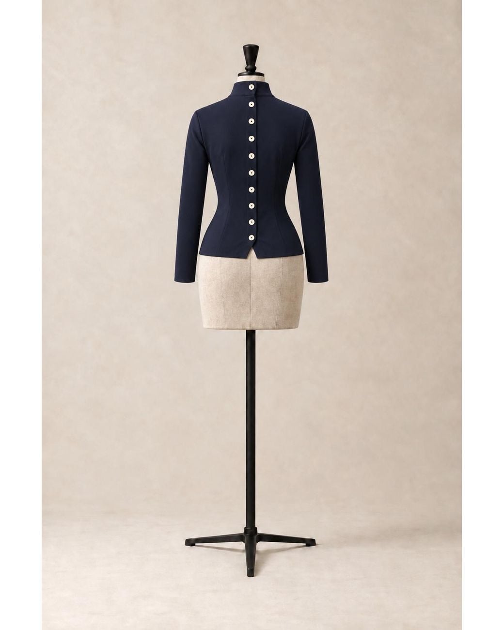 The Ethos Studio Blue Spine Turtleneck