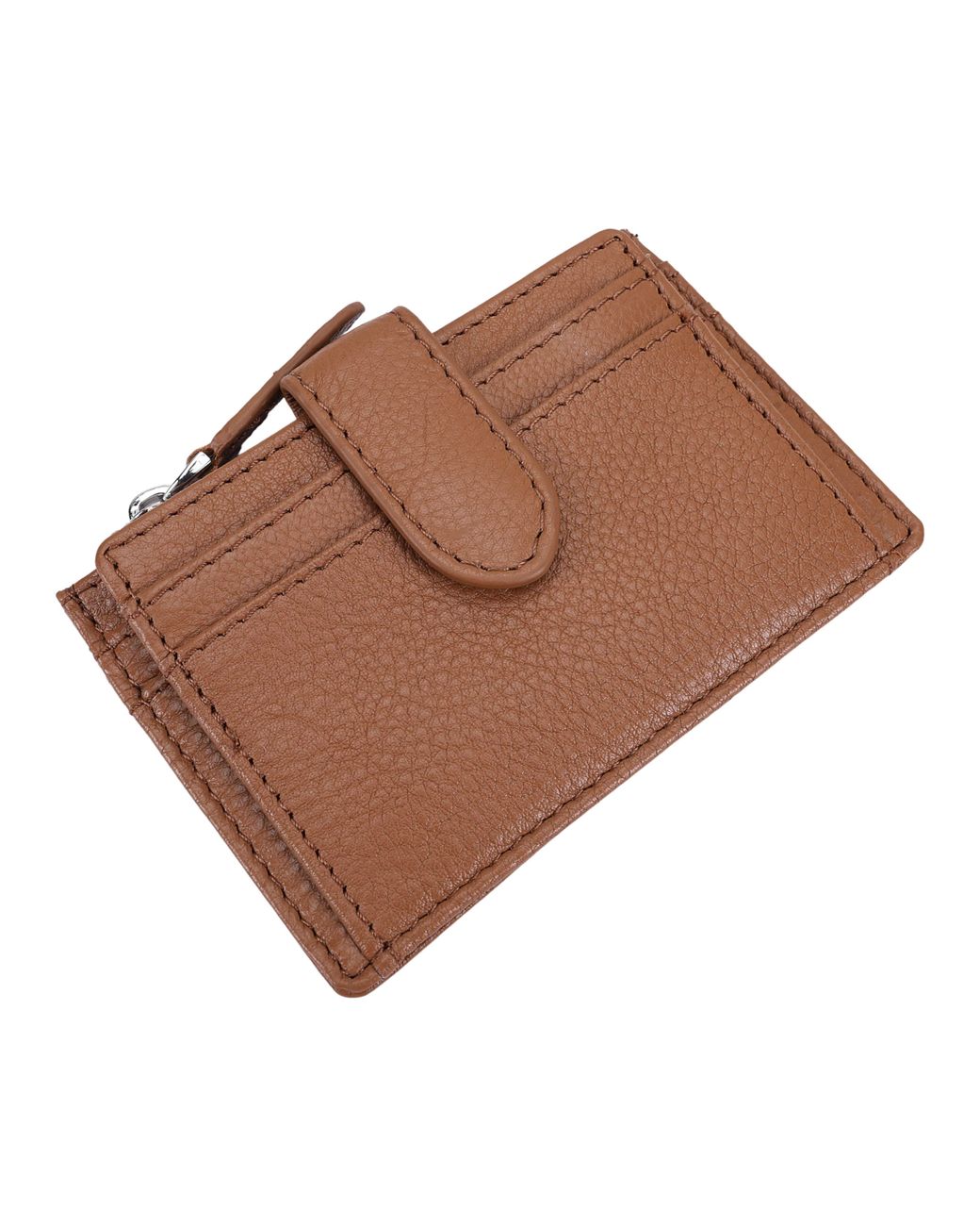 Paul Costelloe Blue Carl Leather Card Holder for men