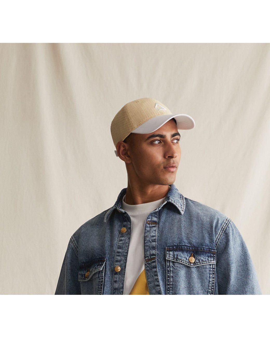Hay Life Natural Neutrals Straw Baseball Cap