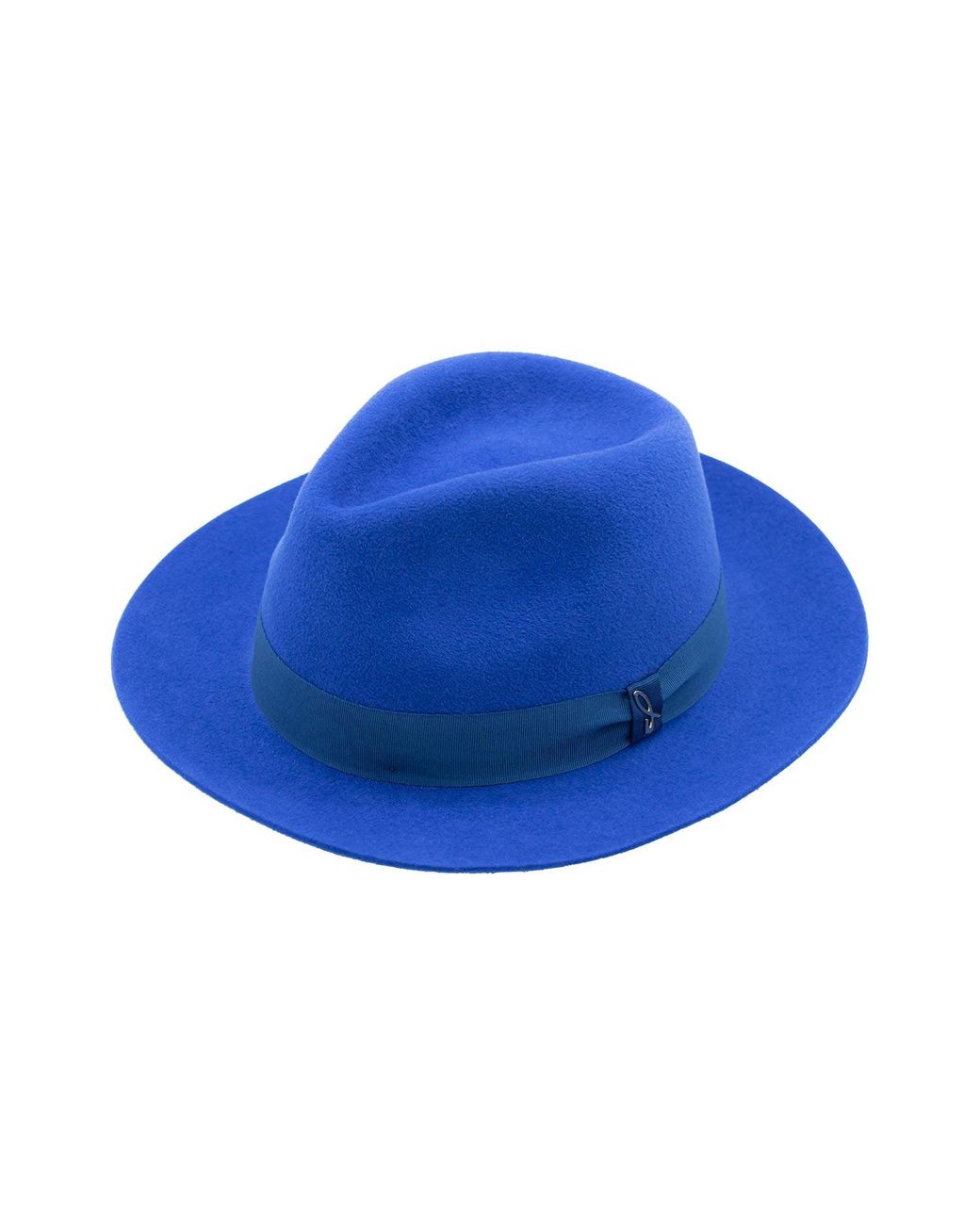 DORIA 1905 Blue Lapin Felt Fedora Hat