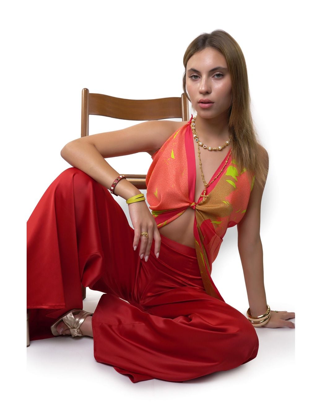 Tash and Ley Women's Red Woman