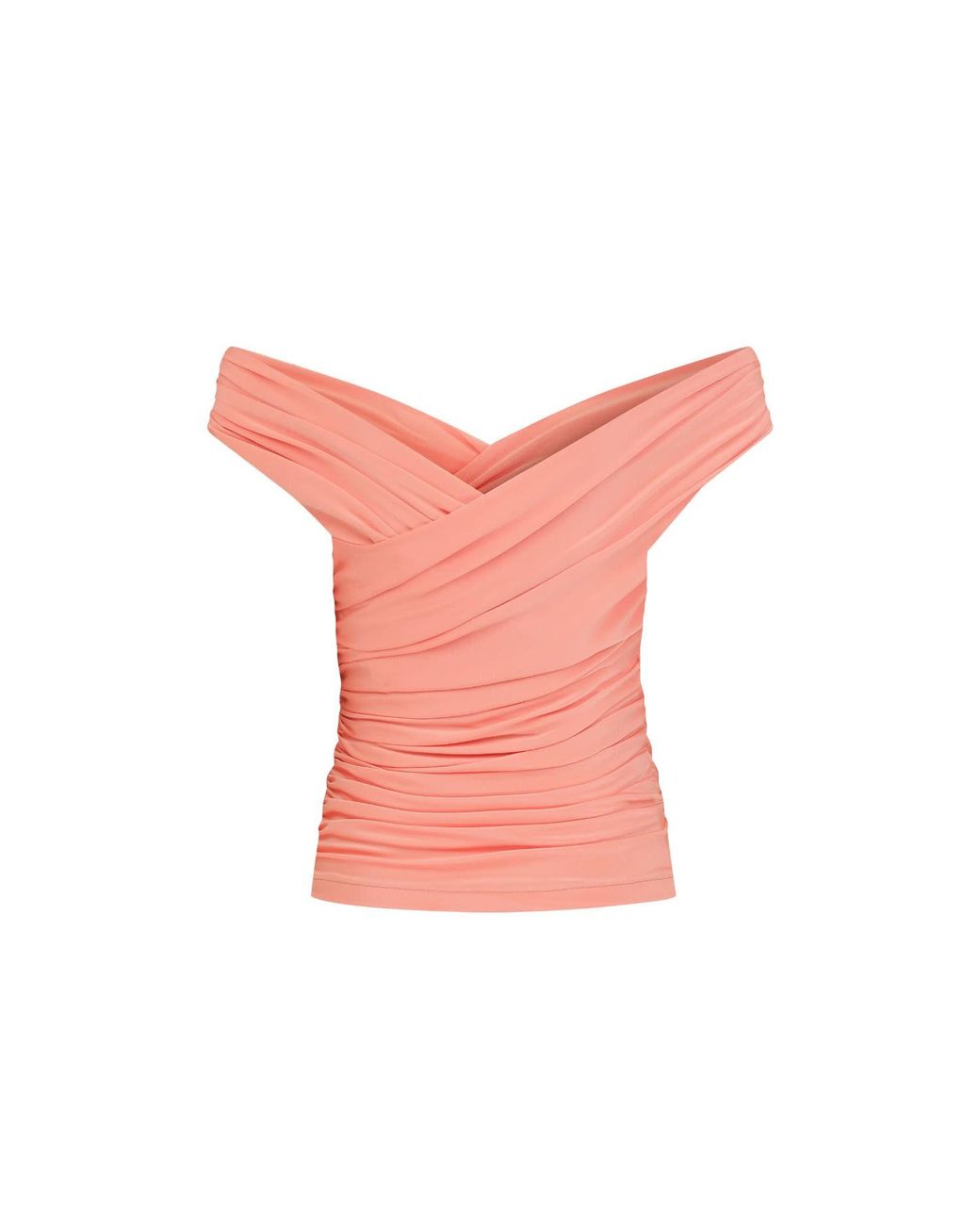 NAZLI CEREN Pink Cheri Jersey Blouse
