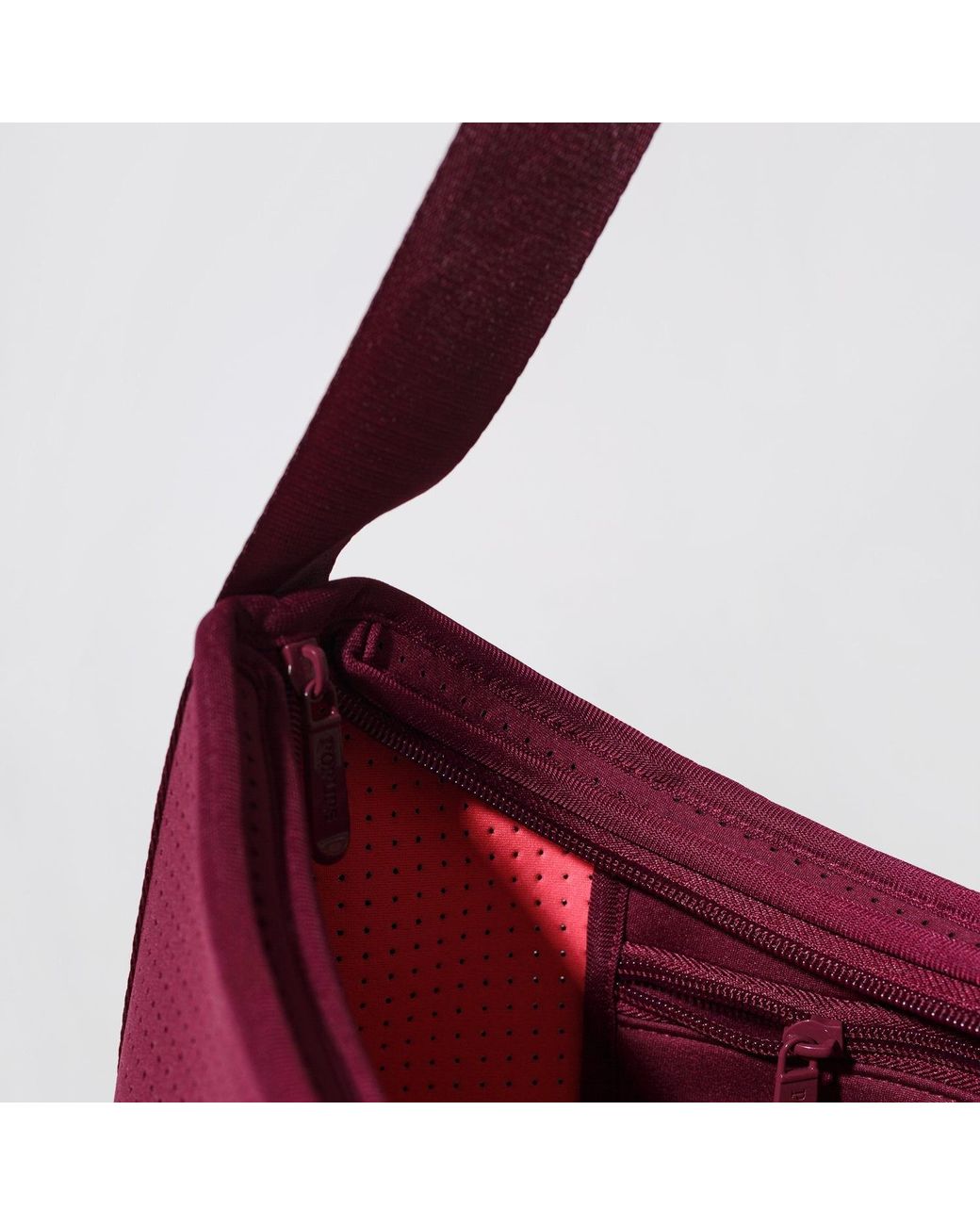 Pop Ups Brand Purple Hobo Crossbody Bag Berry