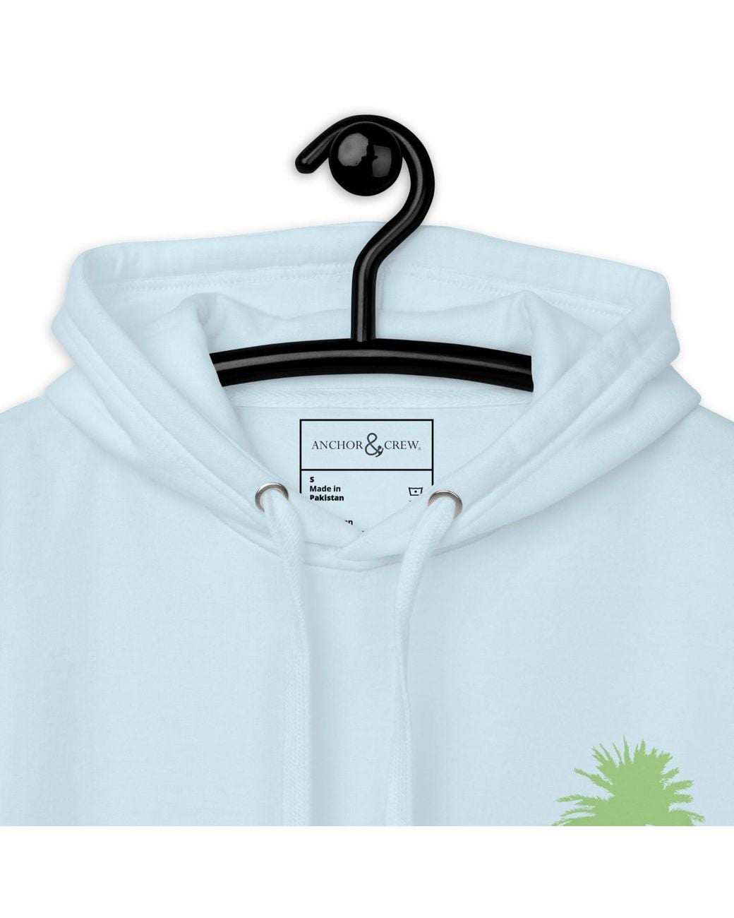 Anchor and Crew Blue Sky Las Vegas Landmark Cotton Blend Hoodie for men