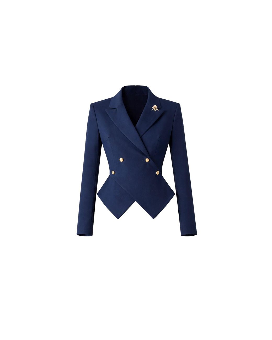 Lumina Eligma Blue Sovereign Crop Jacket