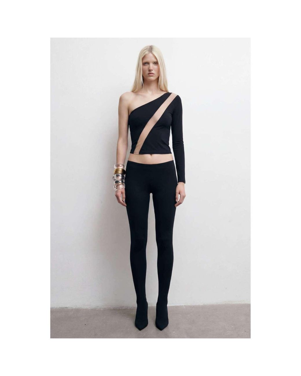 Room 24 Black Suzanna Bodysuit