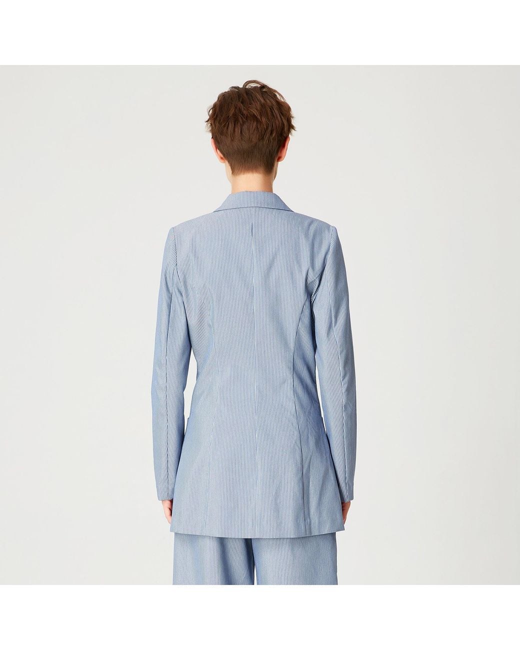 Smart and Joy Blue Tailored Blazer Jacket