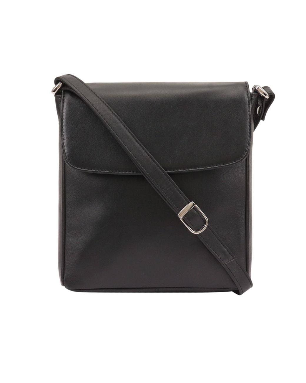 Lloyd Baker Black Saharsa Leather Crossbody Bag
