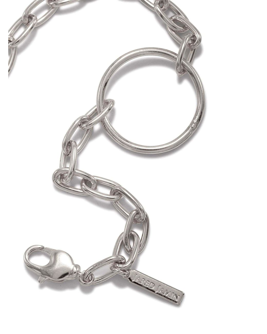 Jaredjamin Metallic Chain Reaction Ellipse Bracelet