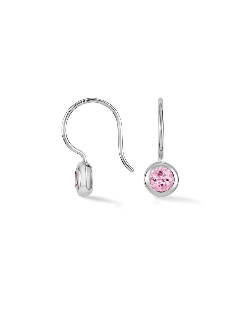 Dower & Hall Metallic Quartz Dewdrop Earrings