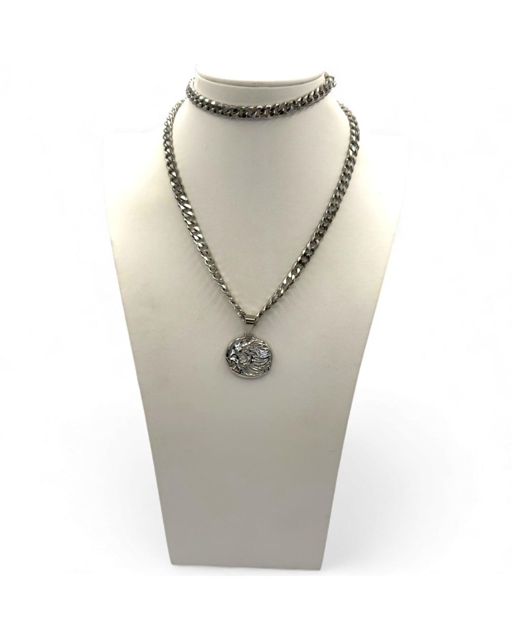 Jagged Halo Jewelry Metallic Cersei Amulet Necklace