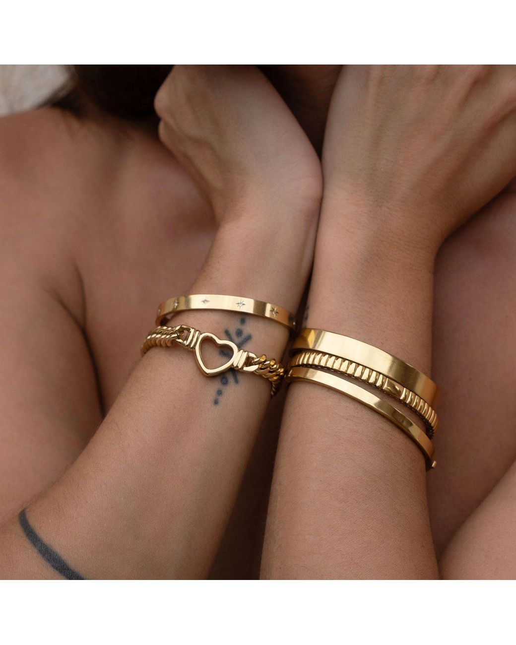 ARMS OF EVE Metallic Valentine Bracelet