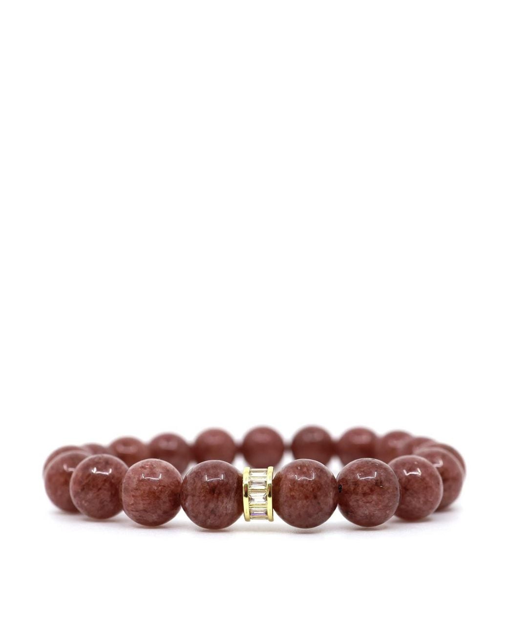 Shar Oke Pink Muscovite Bracelet for men