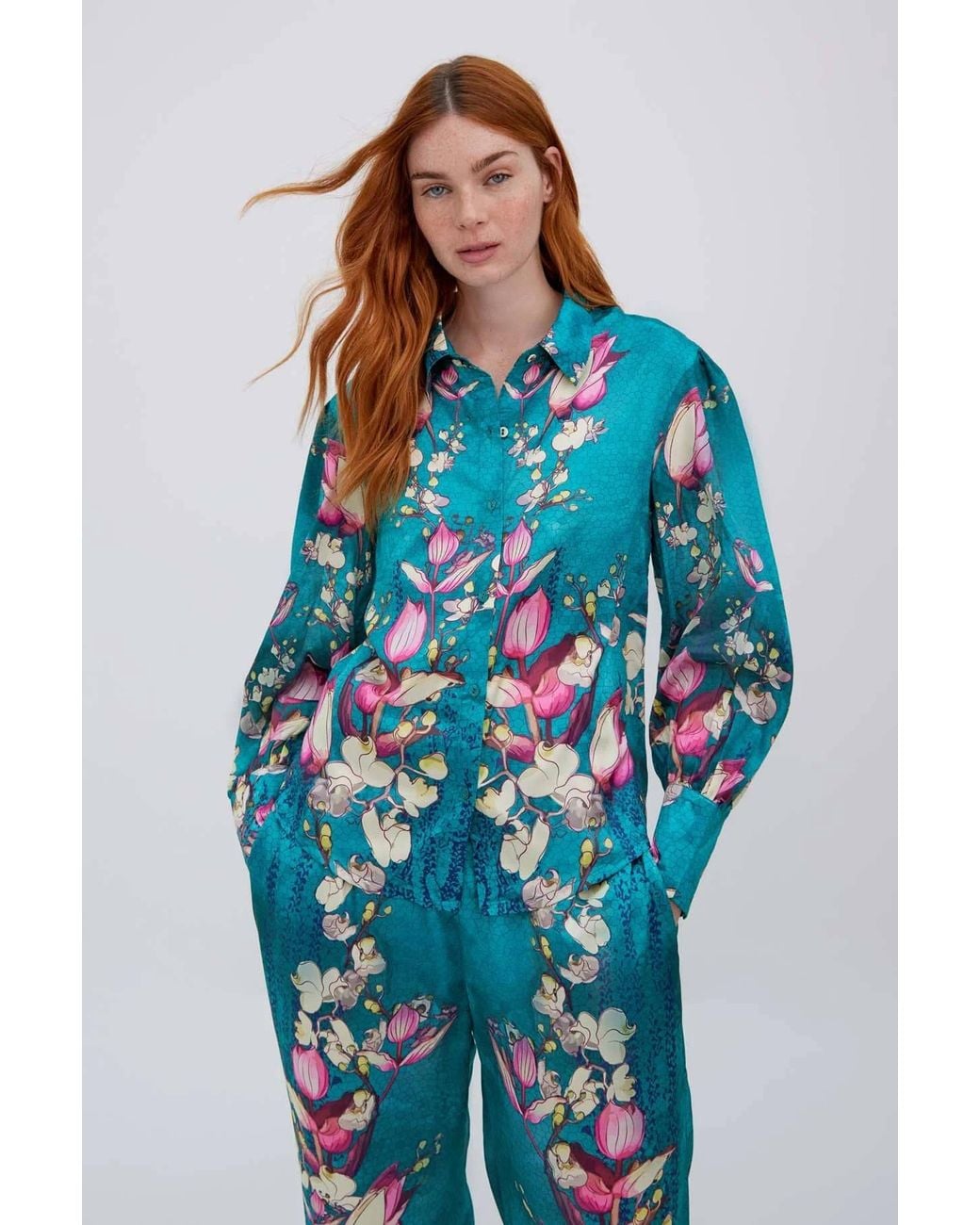 Raishma Blue Lauren Shirt
