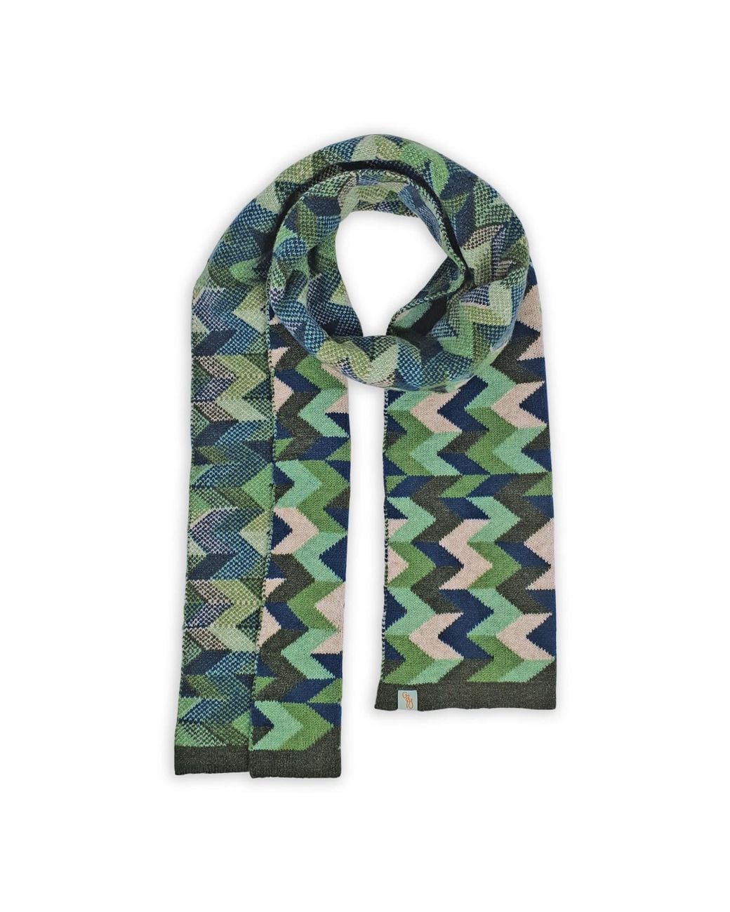 Otto & Spike Green Neutrals Scarves
