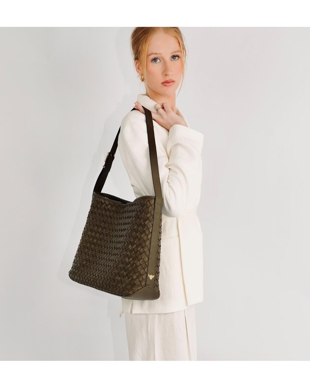 Apatchy London Green The Holly Leather Bag