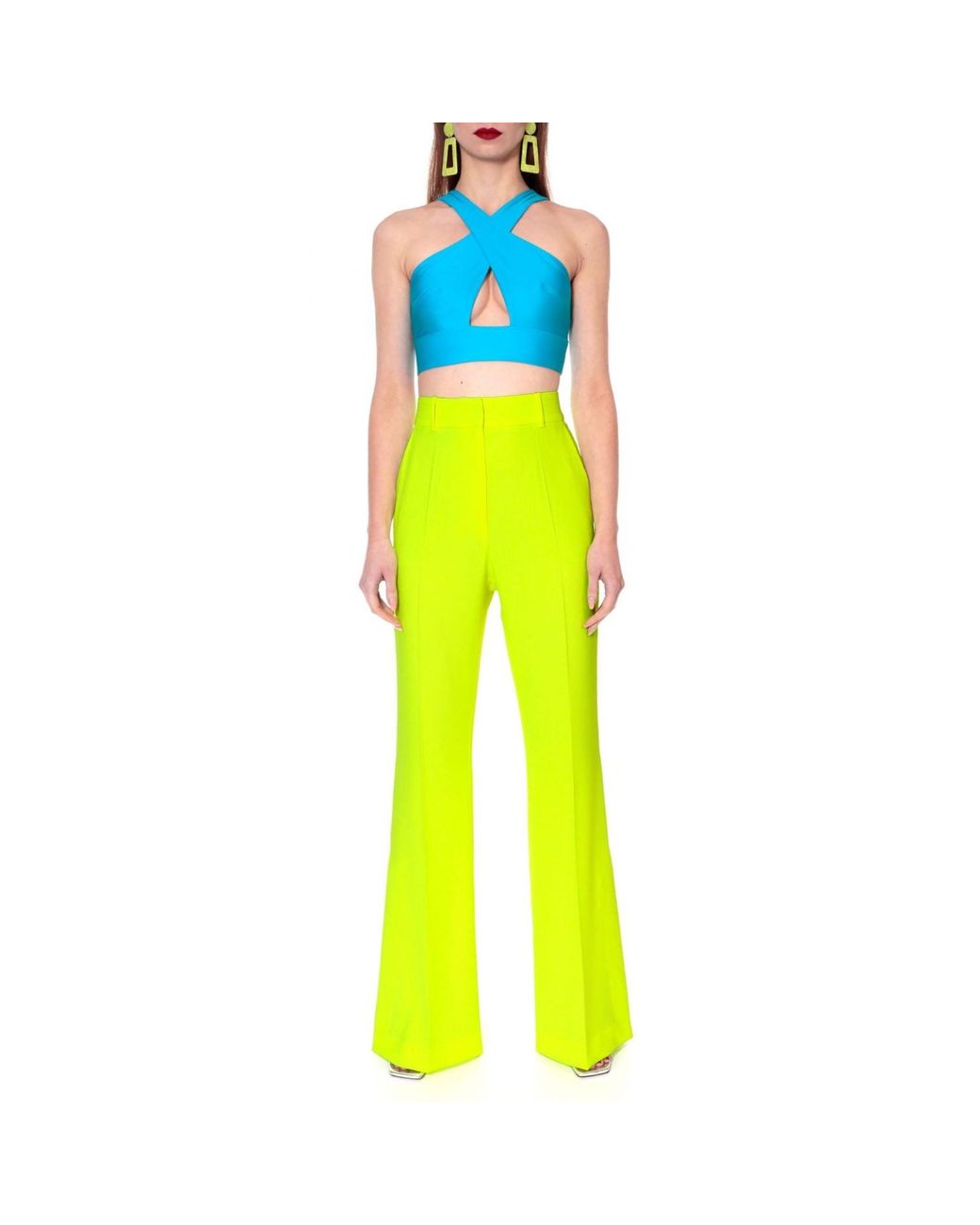 AGGI by HALEWSKI Camilla Yellow Laser Pants