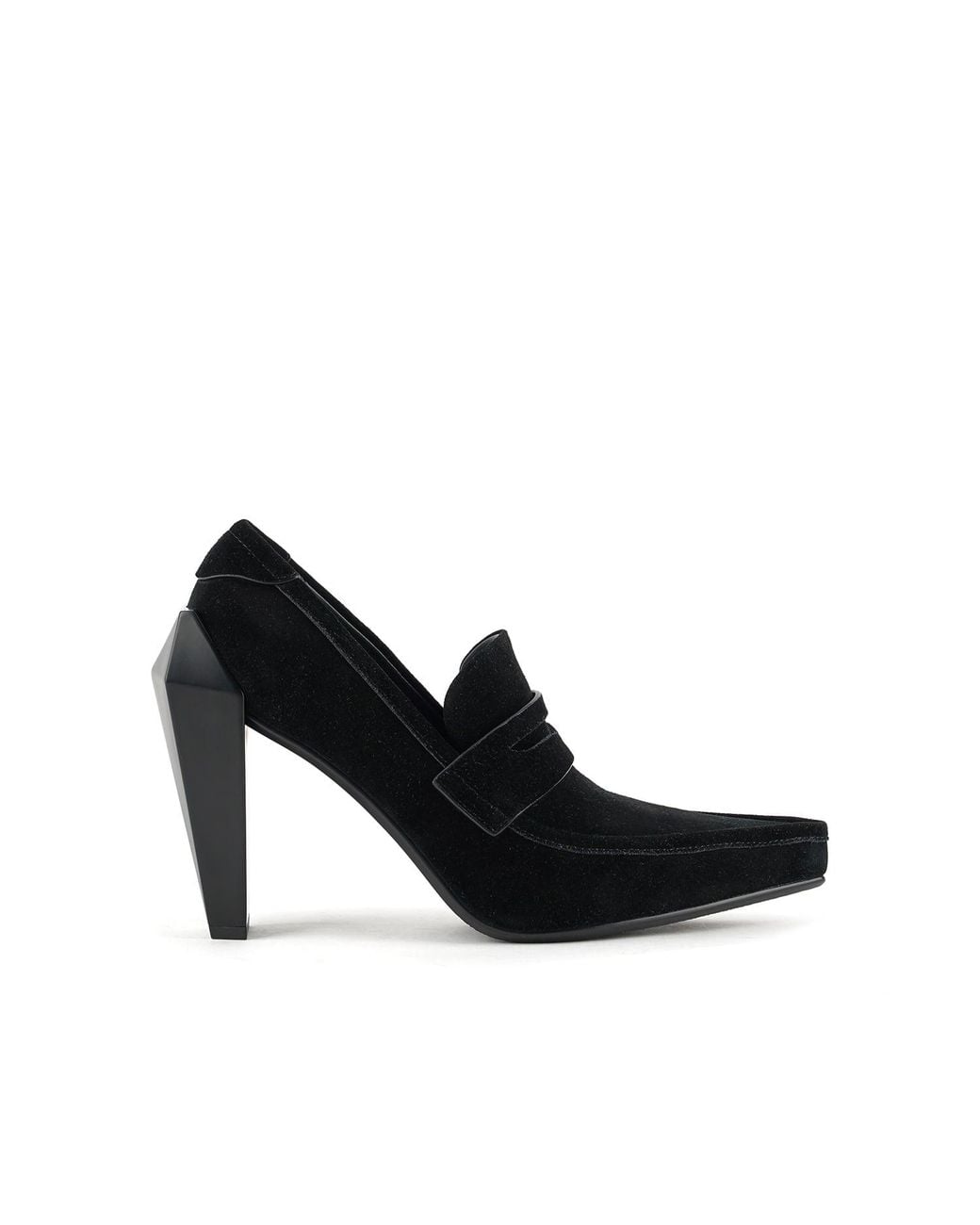 United Nude Black Gem Loafer Hi