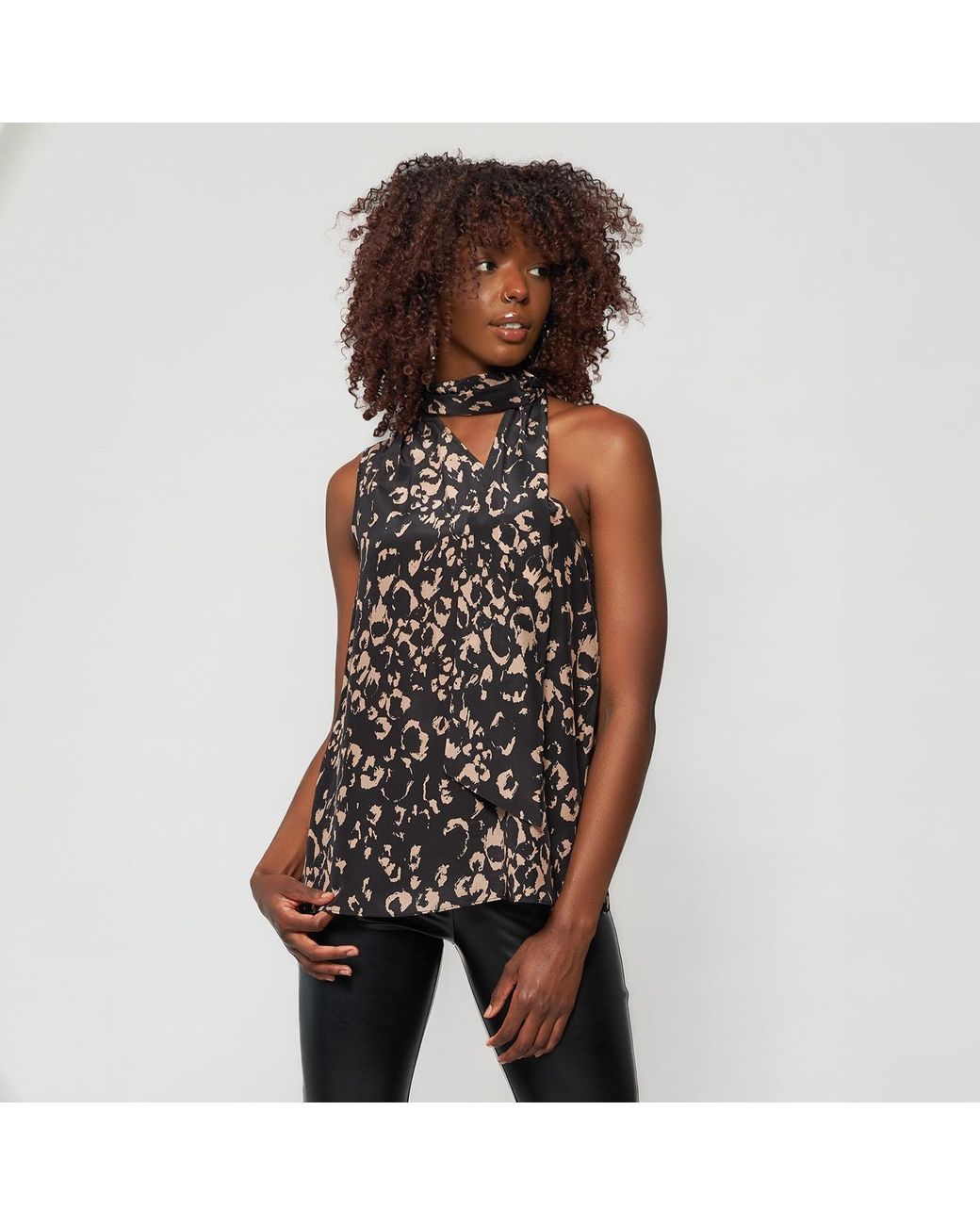 Solgo Atelier Blue Ade One-Shoulder Mulberry Silk Top