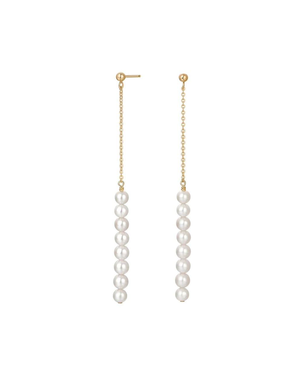 Katy Faye White Orion Earrings