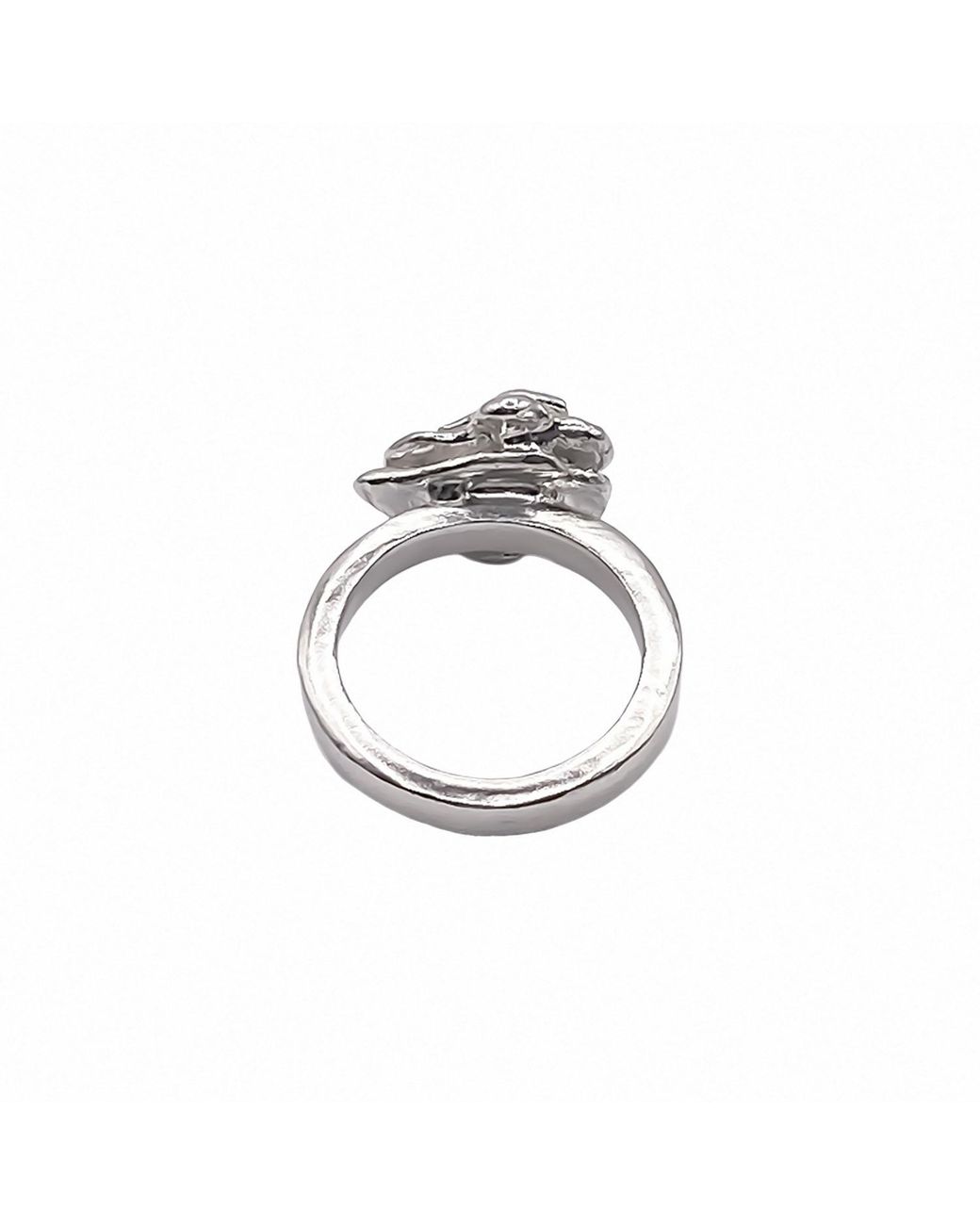 Moca Jewellery Metallic Flower Ring