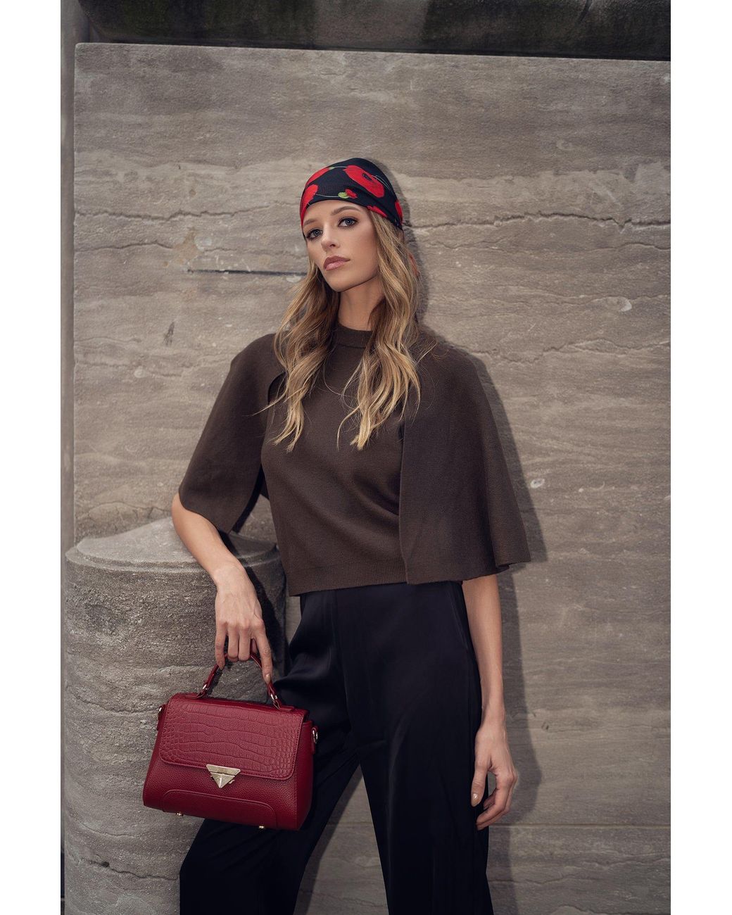 Mkf Collection - J'omor Gray Neutrals Saphira Shoulder Bag