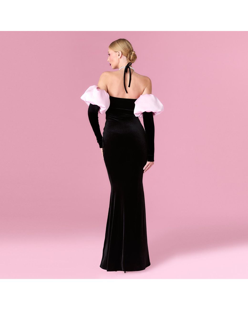 Nur Karaata Black Mystique Gown