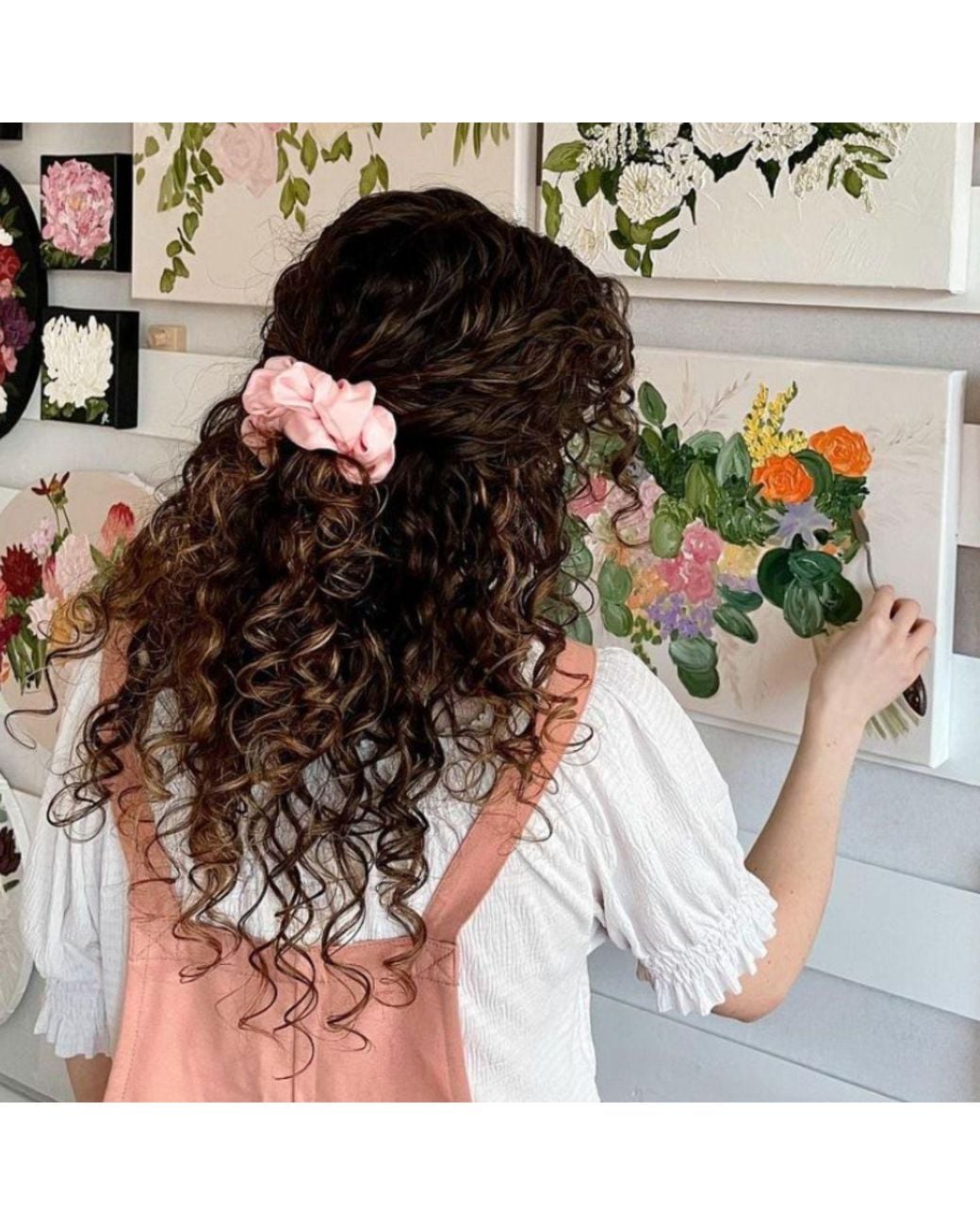 Sylk Pink Silk Scrunchie Bundle