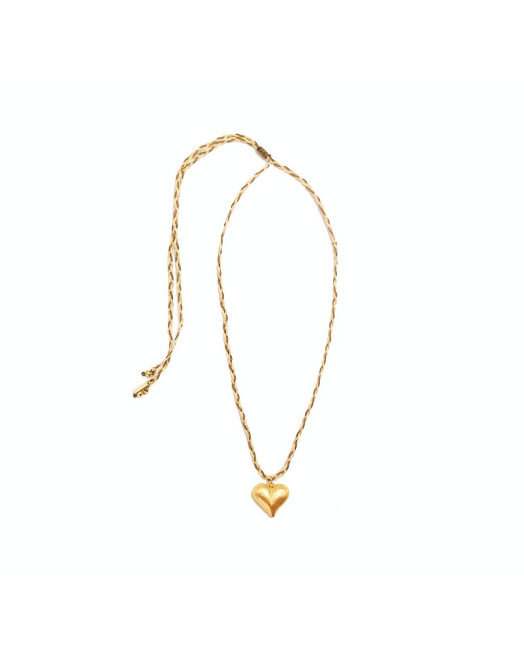 Adriana Pappas Designs Metallic Heart Of Necklace