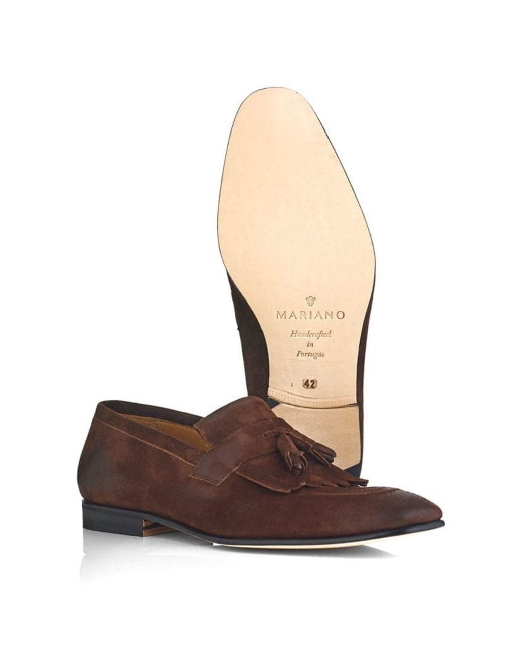 Mariano Shoes Brown Milfontes Loafers for men