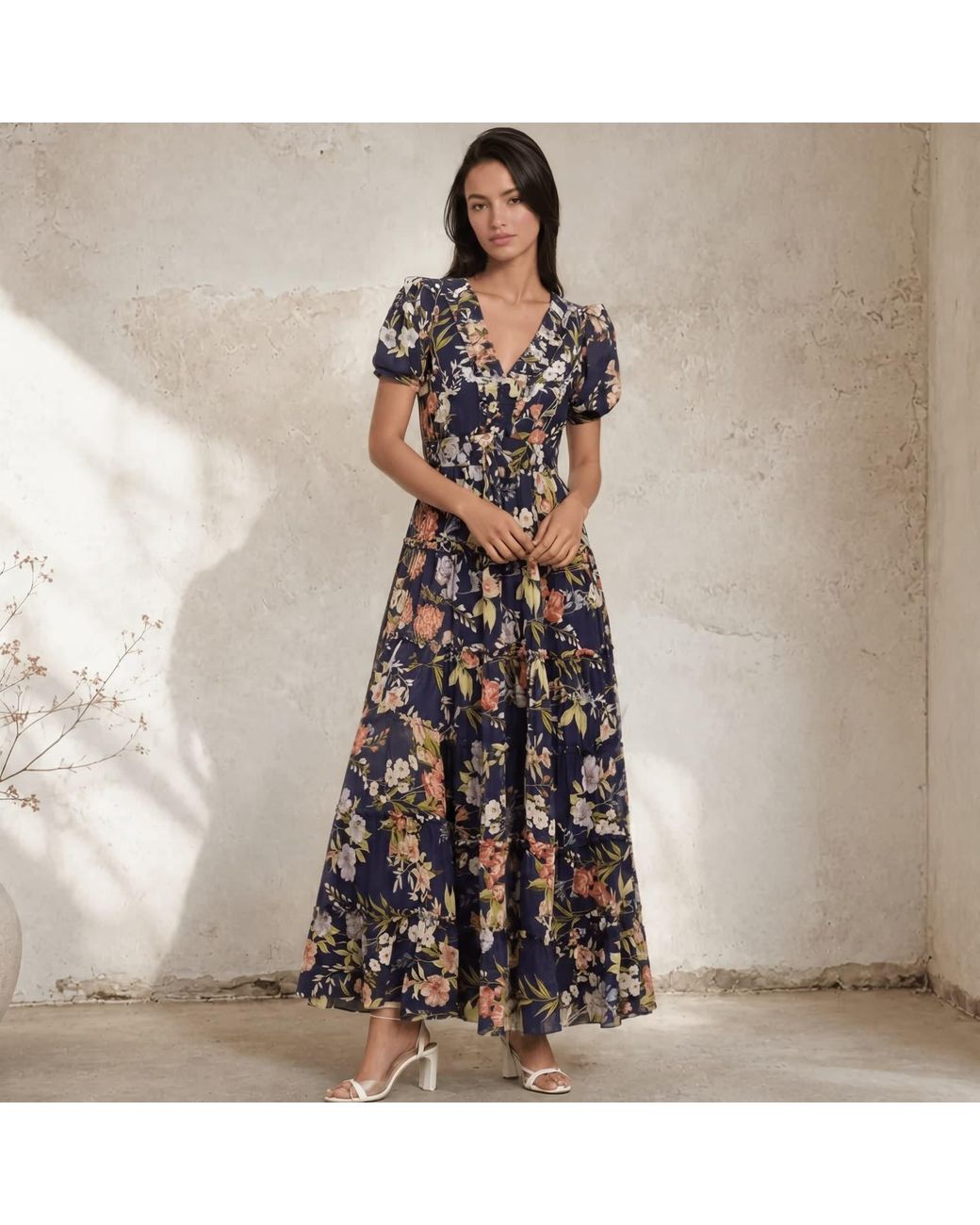 Yumi Kim Blue Farrah Amalfi Dress