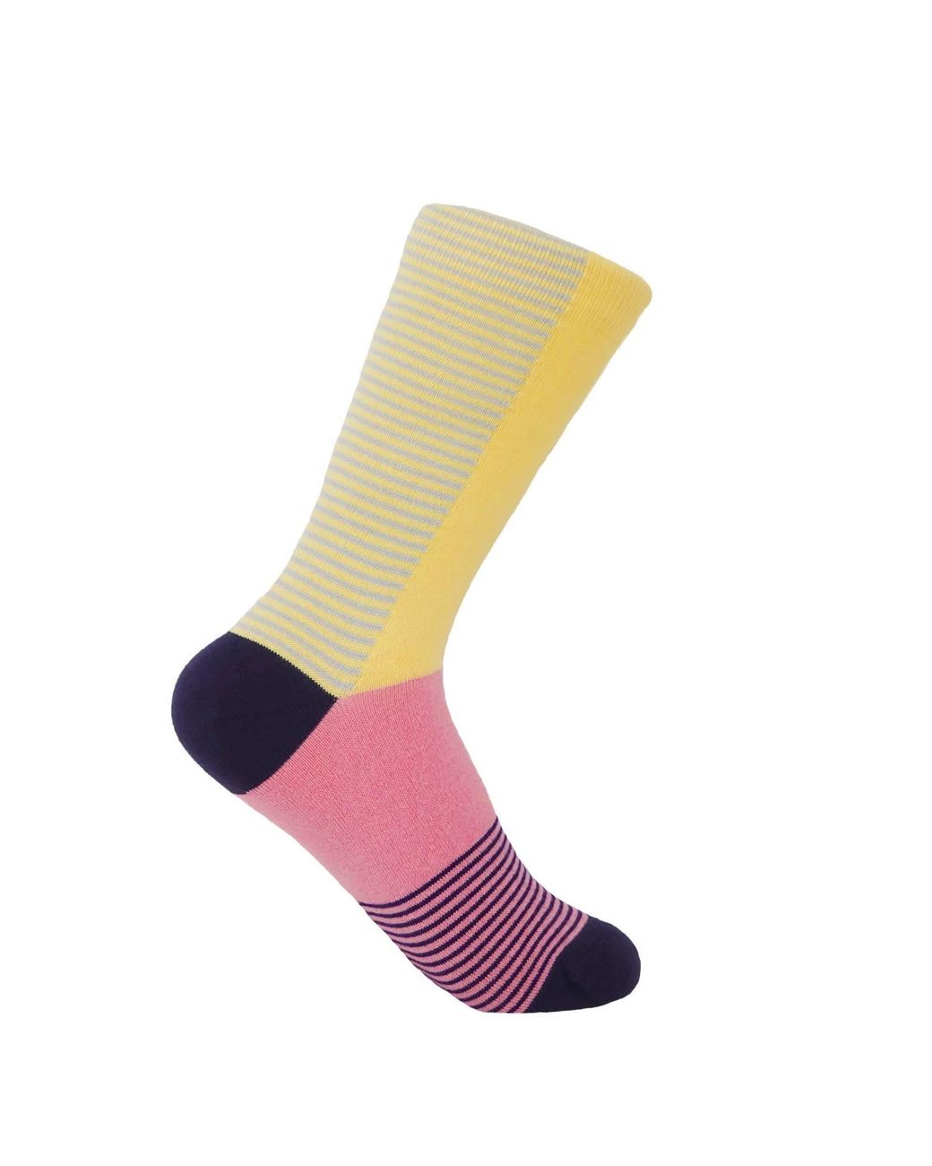 Peper Harow - Made in England Pink Rose Wild Flower & Daisy Anne Socks Two Pack