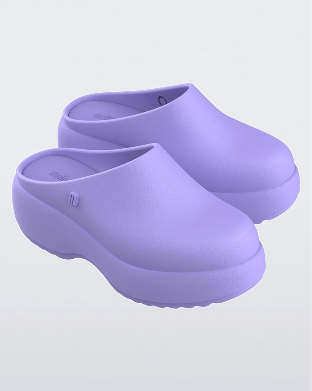 Melissa Purple Free Clog Platform